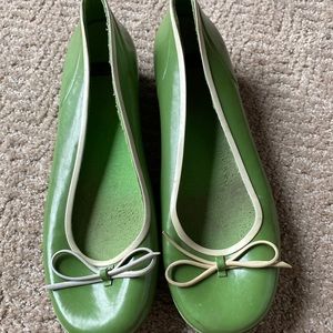 Kate Spade Rubber Ballet Flats 8